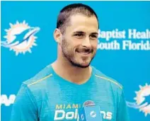  ?? CHARLES TRAINOR JR./MIAMI HERALD ?? Danny Amendola tells undrafted rookies that the good news is they still have a chance. The bad news is they probably have just one chance.