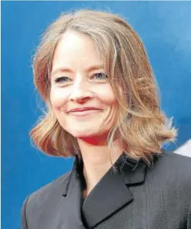  ??  ?? actriz Jodie Foster, en una imagen tomada en junio de 2019.