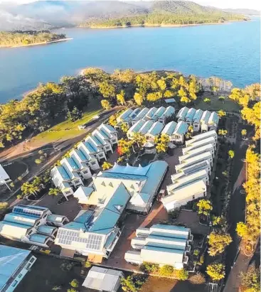  ?? Pictures: SUPPLIED ?? EXCLUSIVE LOCATION: Tinaroo Lake Resort on the Atherton Tablelands is for sale.