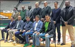  ??  ?? LOS HÉROES. Jordi Villacampa, Dani García, Corny Thompson, Ferrán Martínez, Juanan Morales, Dani Pérez, Mike Smith, Iván Corrales, Tomás Jofresa, Zoran Miocinovic, Rafa Jofresa y Joffre Lleal.