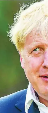  ?? EFE Y AP ?? Boris Johnson, 58 años