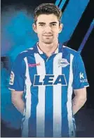  ?? FOTO: DEPEORTIVO ALAVÉS ?? Enzo ya posa de albiazul