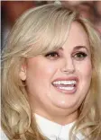  ??  ?? Rebel Wilson