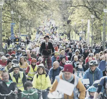  ??  ?? The annual Pedal on Parliament lobby for improved cycle safety is expected to attract 3,000 riders