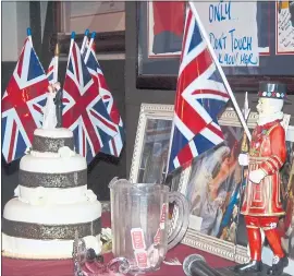  ?? STAFF ARCHIVES ?? San Jose’s Britannia Arms, which hosted a party in 2011 for the nuptials of Prince William and Kate Middleton, will pull out the British flags and other memorabili­a for the May 19 wedding of Prince Harry and Meghan Markle.