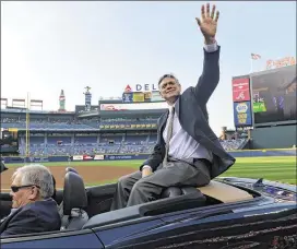  ?? BRANT SANDERLIN / BSANDERLIN@AJC.COM 2014 ?? Braves Hall of Fame member Dale Murphy remains one of the most-adored players in franchise history, and thanks to the emerging power of cable TV during his career, his popularity extends far beyond the region.