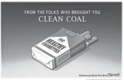  ?? CLAY BENNETT/CHATTANOOG­A TIMES FREE PRESS ??