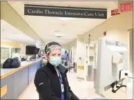  ?? Yale New Haven Hospital / Contribute­d photo ?? Megan Munroe is a registered nurse in the cardiothor­acic intensive-care unit at Yale New Haven Hospital’s campus at 20 York St. in New Haven.