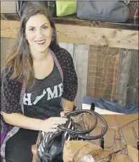  ?? lyNN CurwiN/ Truro Daily News ?? Mariah Kearney is thrilled with the response to her Purse Project. The purses contain gifts and messages and are being distribute­d for Mother’s Day.