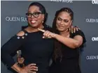  ?? Getty images ?? “Queen Sugar” executive producers Oprah Winfrey, left, and Ava DuVernay.