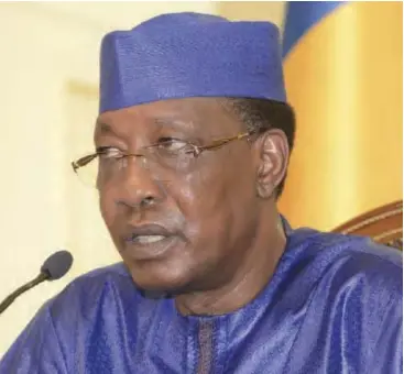  ??  ?? The late Chadian president Idriss Déby