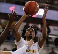  ?? (AP/Michael Conroy) ?? Jalen Tate, who was named the Horizon League Defensive Player of the Year after averaging 13.9 points, 5.4 rebounds and 3.6 assists per game this season at Northern Kentucky, signed a letter of intent Wednesday to play as a graduate transfer at Arkansas next season.