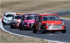  ?? ?? Ex-BTCC man Jeff Smith headed a tense Miglia battle