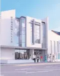  ?? LIKE ARCHITECTS ?? New look: the proposed design of Stranmilli­s Evangelica­l Presbyteri­an Church
