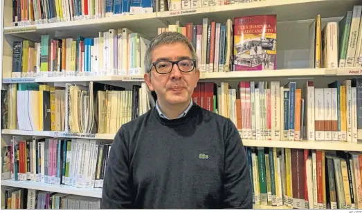  ?? AC / EFE ?? Jordi Amat disertó sobre la corrupción en el Instituto Cervantes de Roma.