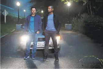  ?? PHOTOS BY ALAN ZENUK/ USA NETWORK ?? James Roday, left, and Dulé Hill hope to make “Psych” reunions a regular thing.