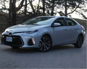  ?? SAMI HAJ-ASSAAD/AUTOGUIDE.COM ?? The 2018 Corolla model continues to deliver what Toyota started more than 50 years ago.