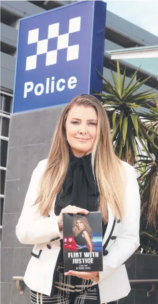  ?? Picture: RICHARD GOSLING ?? Former model Renee Eaves has written a book about her decade-long fight for justice sparked after she was harassed by a police officer.
