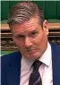  ??  ?? FLOP Starmer has missed open goal