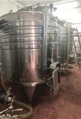  ??  ?? FERMENTING WINE.