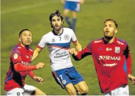  ?? Foto: Javier Bergasa ?? Barace, en el partido ante el Tarazona.