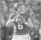  ?? MARK D. SMITH/USA TODAY SPORTS ?? Oklahoma quarterbac­k Baker Mayfield.