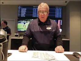  ?? WAYNE PARRY — THE ASSOCIATED PRESS ?? Frank Caltagiron­e, a sports book employee at the Ocean Casino Resort in Atlantic City, N.J., counts money from his drawer Monday, Feb. 6, 2023.