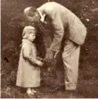  ??  ?? Princess Olga at Provender House, and with her father, Prince Andrew, above