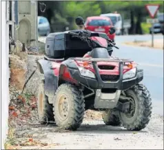  ??  ?? EN IBIZA. Nieto sufrió un accidente fatal pilotando este quad.