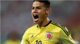  ??  ?? James Rodríguez brilló en el Mundial de Brasil 2014