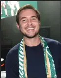  ??  ?? Actor Martin Compston made an appearance on stage at the Hydro
