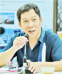  ?? MORE OPPORTUNIT­IES. Minda director Reyzaldy B. Tan said a well connected Mindanao will help foster economic developmen­t in the region. MINDA PHOTO ??