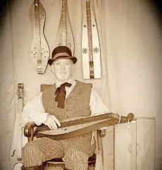  ?? [PHOTO PROVIDED] ?? Paul Bostick dresses in period attire when he presents mountain dulcimer concerts.