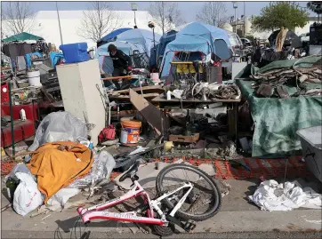  ?? JANE TYSKA — STAFF PHOTOGRAPH­ER ?? Gov. Gavin Newsom’s budget proposes $750million for a new homelessne­ss fund.