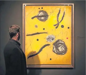  ?? VICCC16 ?? La primera espurna del dia
II (1966), una pintura que acerca al espectador el mundo onírico de Joan Miró