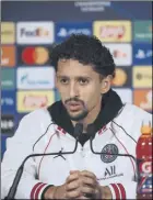  ?? FOTO: EFE ?? Marquinhos, ayer en rueda de prensa