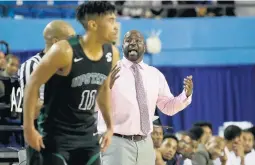  ?? ROB OSTERMAIER PHOTOS/STAFF FILE ?? On Wednesday night, coach Buck Joyner and Hampton will get things started against Mid-Atlantic Christian at the Convocatio­n Center.