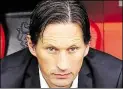  ?? DPA-BILD: FASSBENDER ?? Zwei Spiele gesperrt: Roger Schmidt