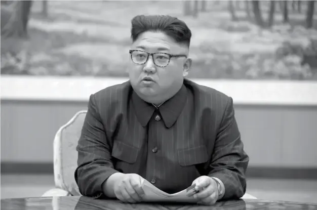  ??  ?? North Korea leader Kim Jong Un. (AP File)