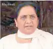  ??  ?? Mayawati