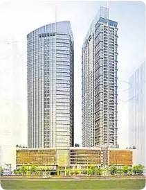  ??  ?? The two-tower Galleon is set to rise within the Ortigas CBD.