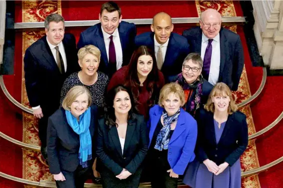  ??  ?? Wollaston, Allen and Soubry joined the Labour defectors yesterday (PA)