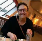  ?? FOTO: ALVA SVÄRD ?? ÄNTLIGEN. Kerstin Öhman Moberg, 67, är glad att nu få sitt vaccin.