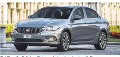  ??  ?? Fiat Tipo: Großzügige­s Platzangeb­ot und geräumiger Kofferraum