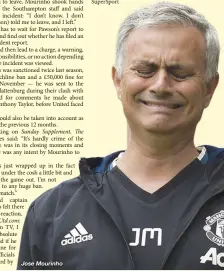  ??  ?? Jose Mourinho