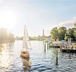  ?? ?? Take a break from the train and cool off by one of
Berlin’s serene lakes