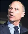  ?? AP ?? Michael Avenatti speaks to the media outside the Los Angeles Police Department Pacific Division after posting bail for a felony domestic violence charge on Wednesday, November 14.