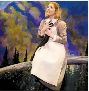  ?? Special to the Democrat-Gazette ?? Jill-Christine Wiley stars as Maria in The Sound of Music.