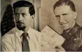  ??  ?? Ronald Searle c1951; George Sprod c1942