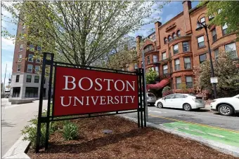  ?? MATT STONE — BOSTON HERALD ?? Boston University health officials are telling students to avoid drinking a “black out rage gallons.” UMass Amherst students can attest to how ill it can make you.